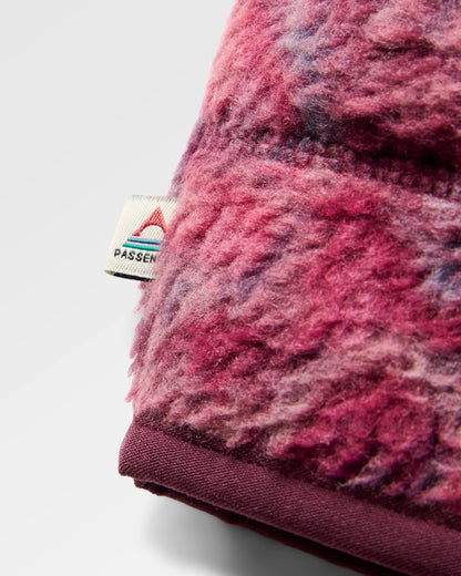 Home Sherpa Fleece - Frost Fig - Flatlay