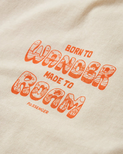 Woodcut T-Shirt - Birch - Flatlay