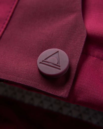Trailscape Women's Waterproof Jacket - Fig/Wild Berry  - Flatlay