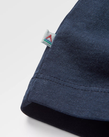 Distance Relaxed Fit T-Shirt - Deep Navy - Flatlay