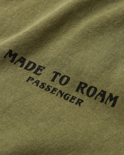 Sundown T-Shirt - Khaki - Flatlay