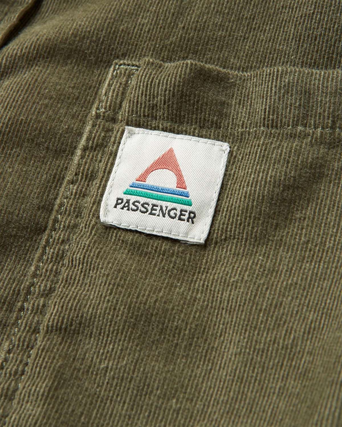 Backcountry Cord Light Shirt - Dusty Olive - Flatlay