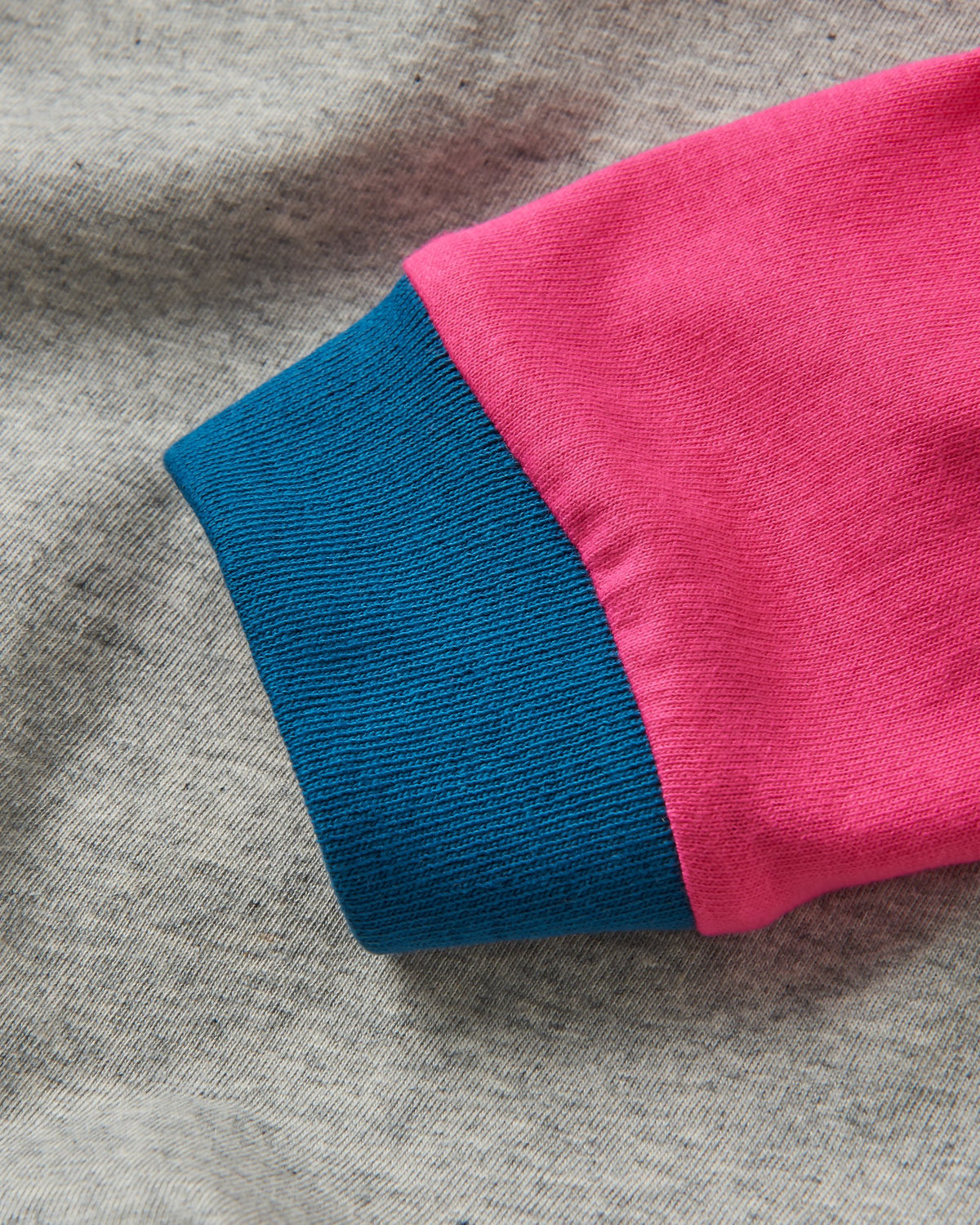 Riser LS T-Shirt - Mid Grey Marl - Flatlay