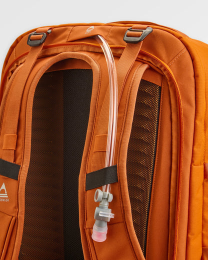 Odyssey Backpack Duffel - Sunrise Orange - Flatlay