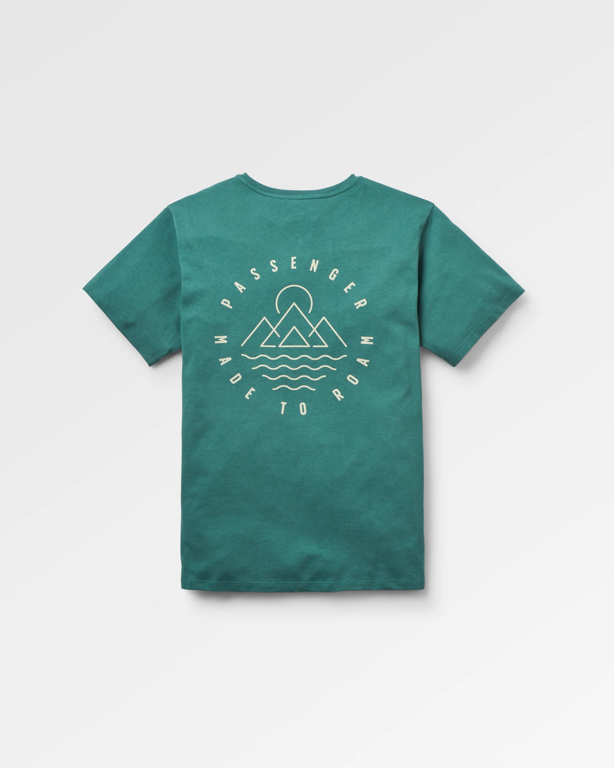 Escapism T-Shirt - Deep Ocean - Flatlay