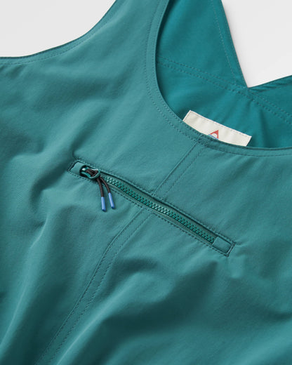 Trail Cargo Dress - Deep Ocean - Flatlay