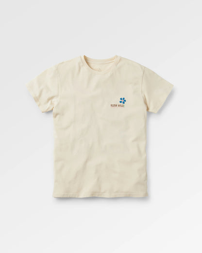 Roam Wild T-Shirt - Birch - Flatlay