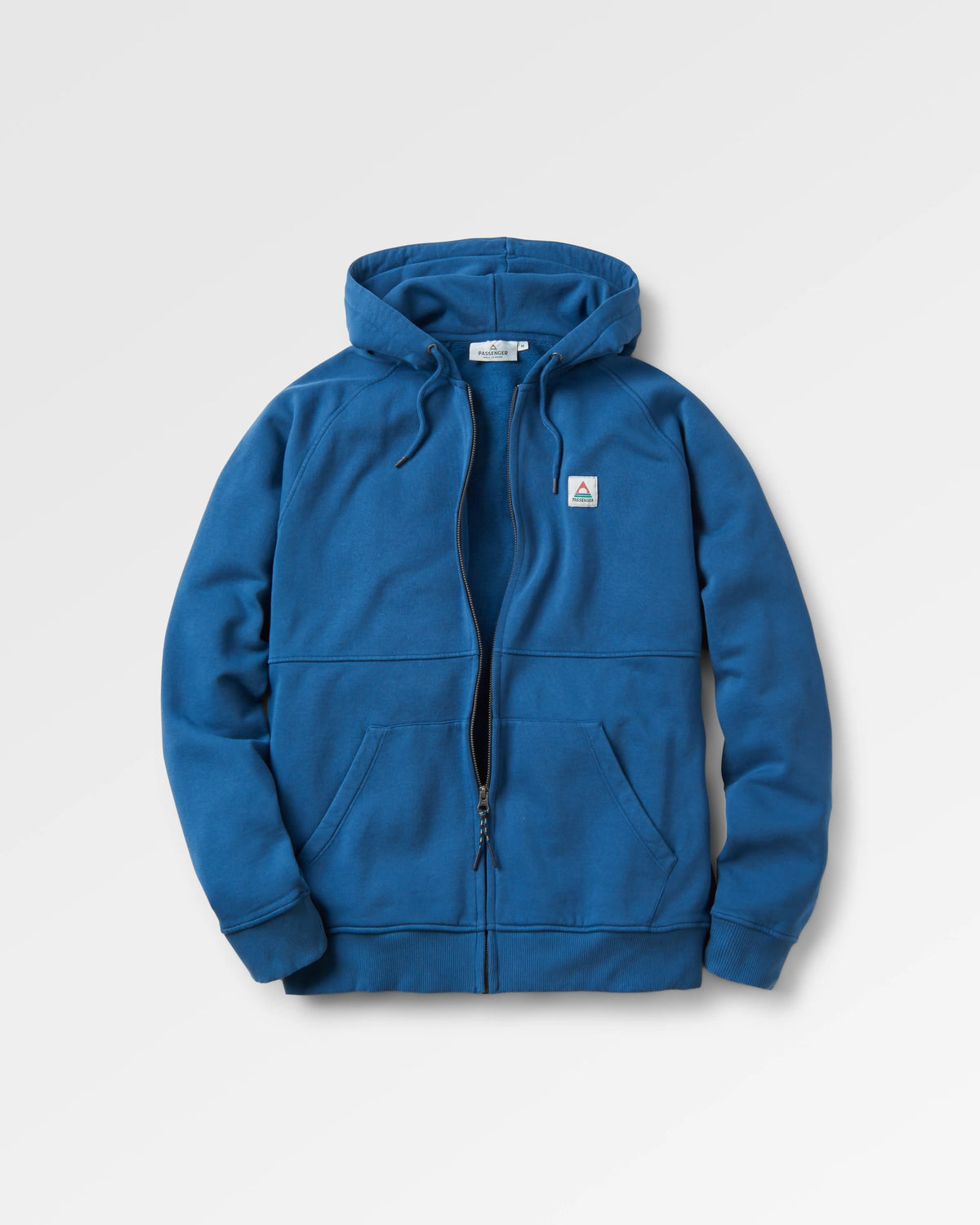 Heritage Full Zip Hoodie - Dark Denim - Flatlay