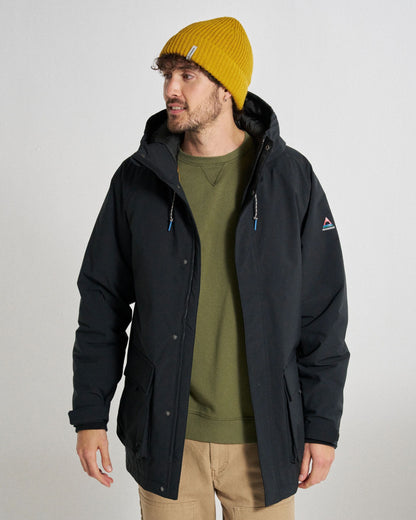 Baltic Insulated Parka - Black - Studio Model