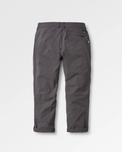365 Trail Roll Up Trouser - Charcoal - Flatlay