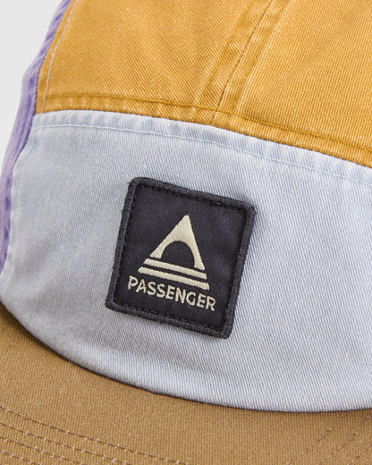 Fixie 5 Panel Cap - Purple Haze - Flatlay