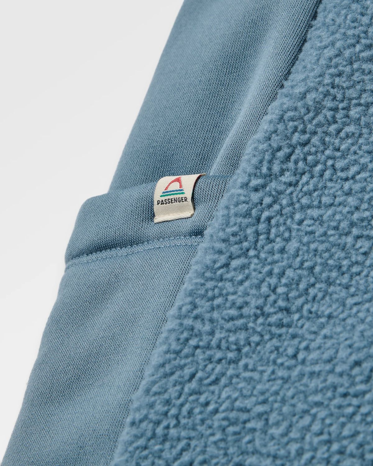 Campout Fleece Dungaree - Stormy Blue  - Flatlay