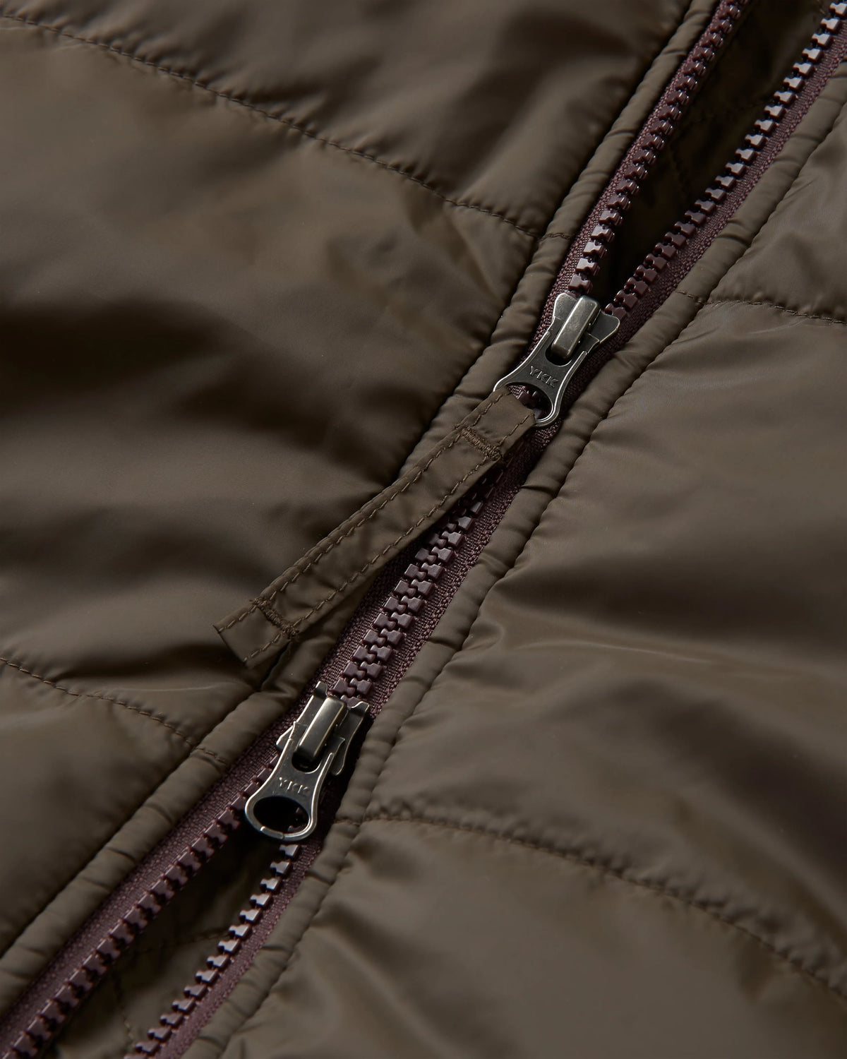 Flora Sherpa Lined Parka - Coffee - Flatlay