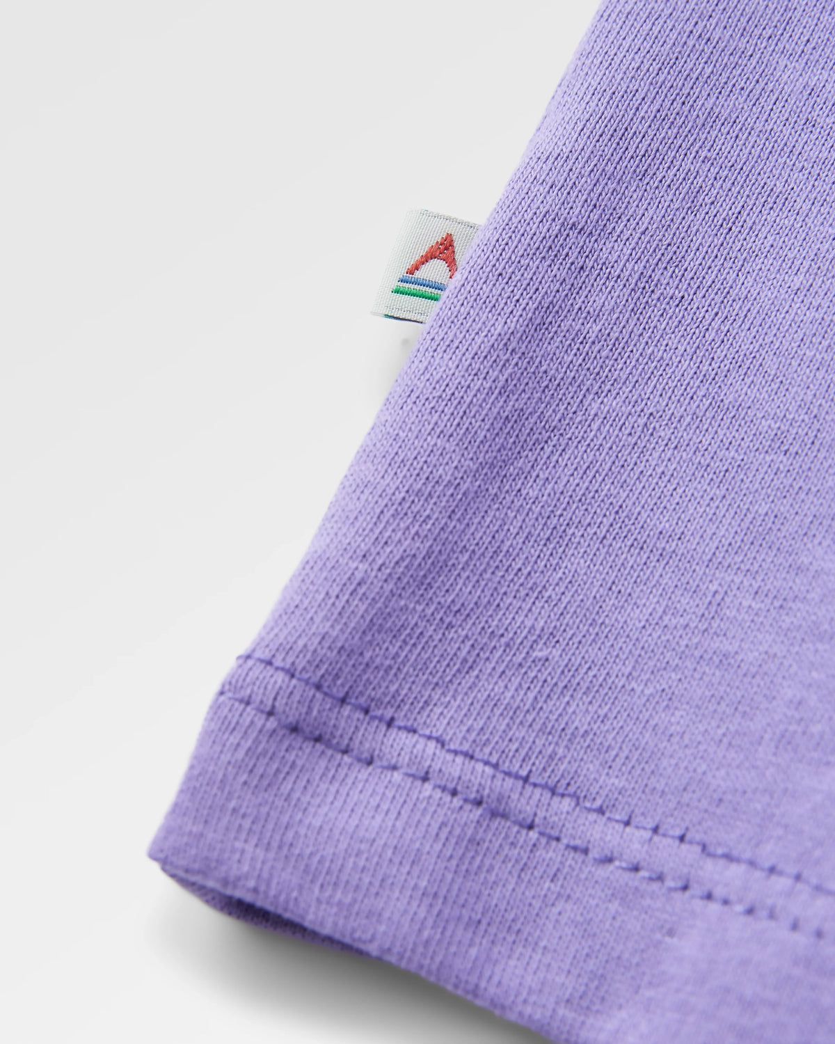 Outlook T-Shirt - Retro Purple - Flatlay
