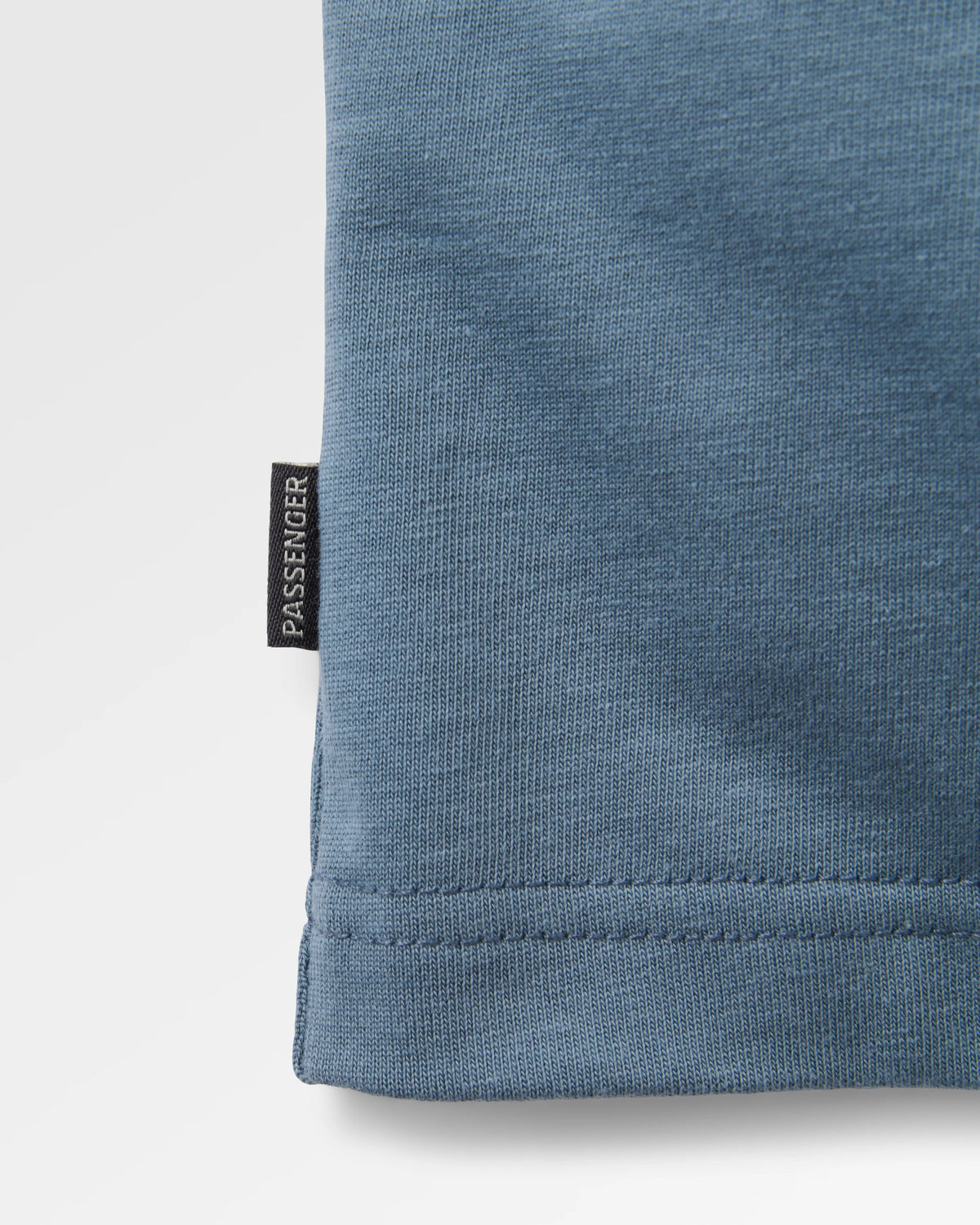 Vita Logo Relaxed Fit T-Shirt - Stormy Blue  - Flatlay