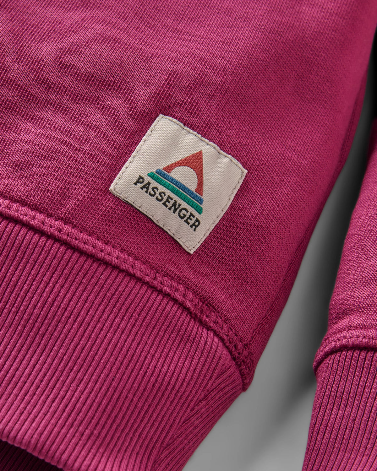 Heritage Men's Sweatshirt - Warm Berry - Flatlay