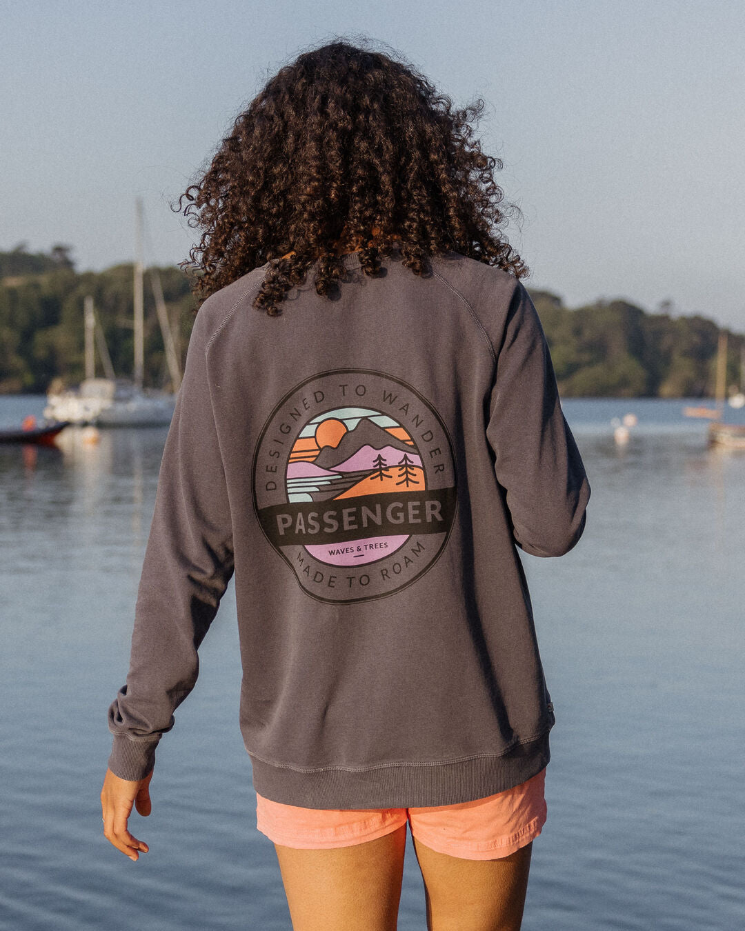 Wilds Oversized Sweatshirt - Charcoal - Lifestyle