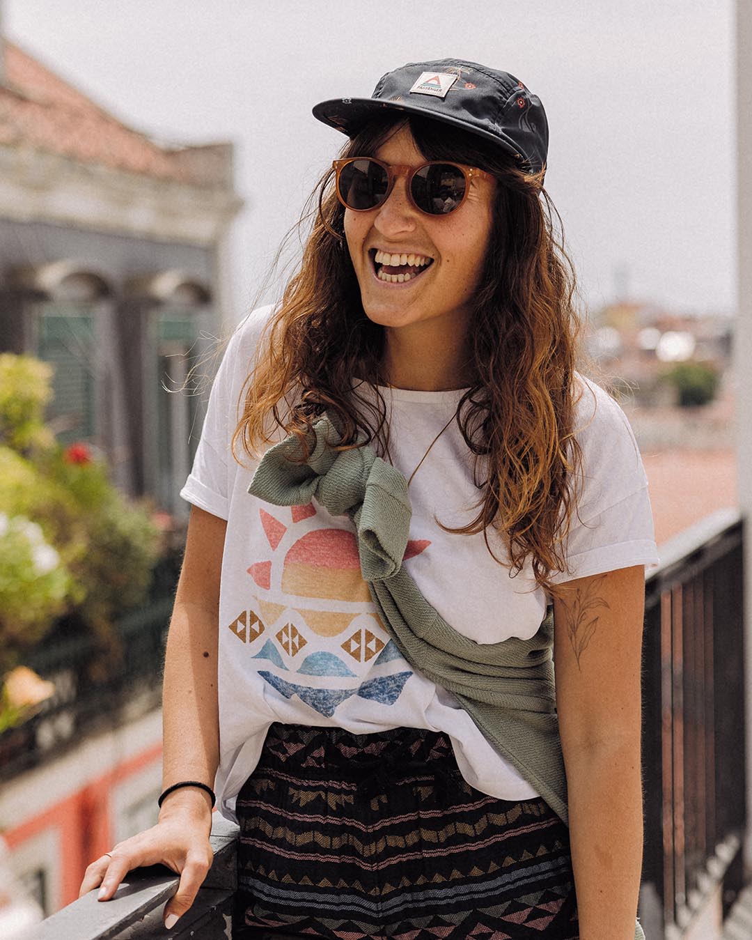 Sunray T-Shirt - White - Lifestyle