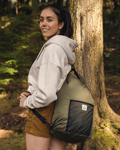 Raft 30L Dry Bag - Khaki - Lifestyle