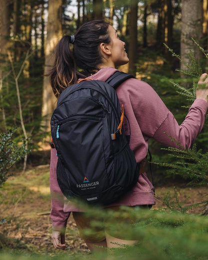 Track 30L Backpack - Black - Lifestyle - Female