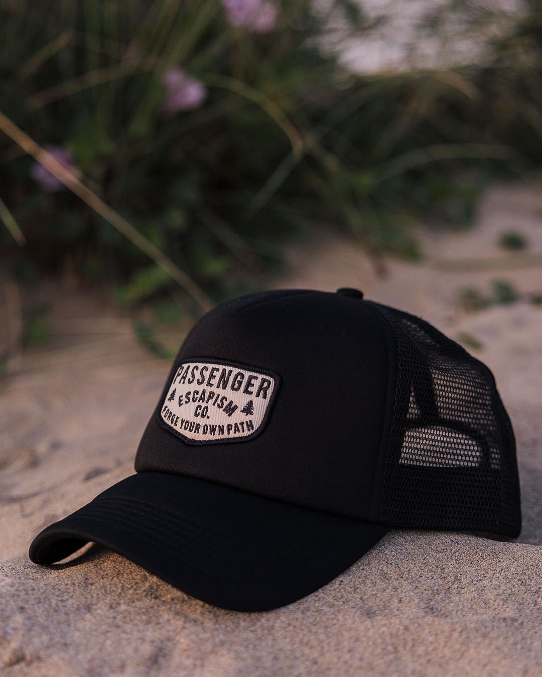 Forge Snapback Trucker Cap - Black - Lifestyle