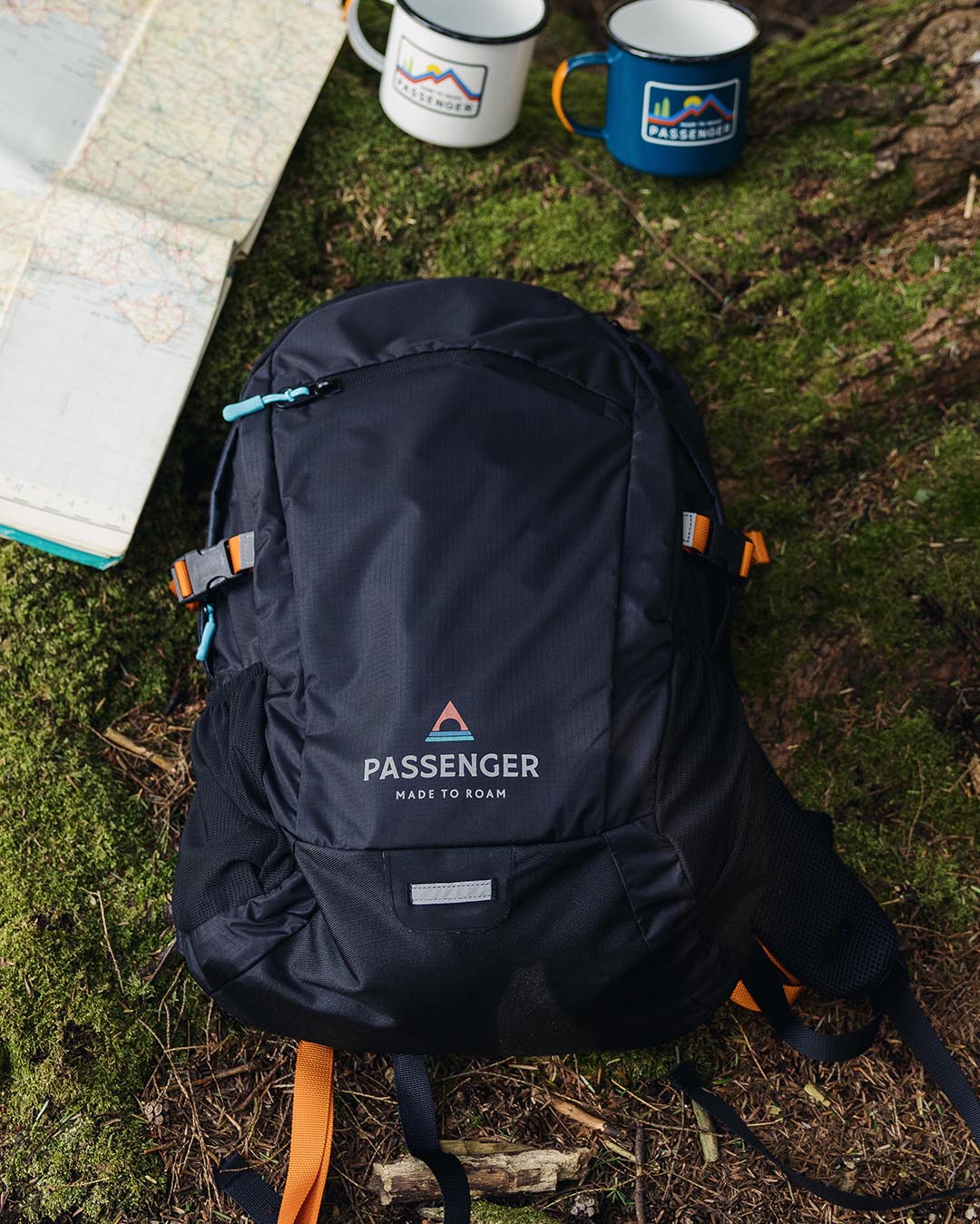 Track 20L Backpack - Black - Lifestyle