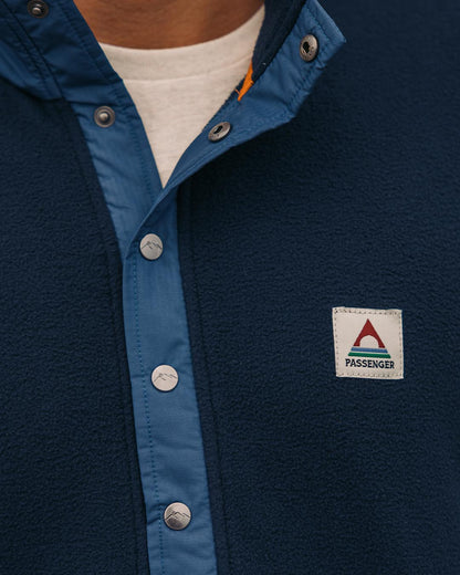 Adrift Polar Fleece - Deep Navy - Lifestyle