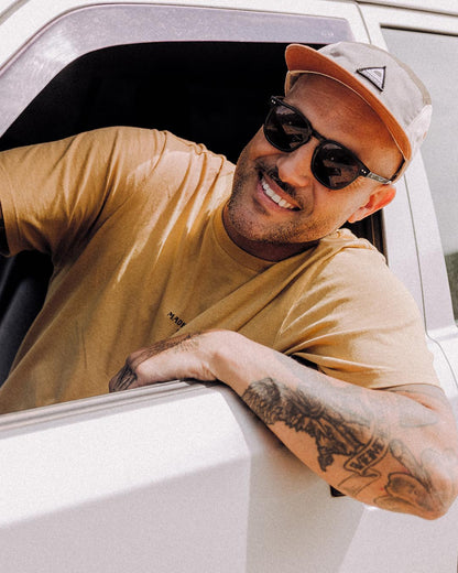 Sundown T-Shirt - Mustard Gold - Lifestyle