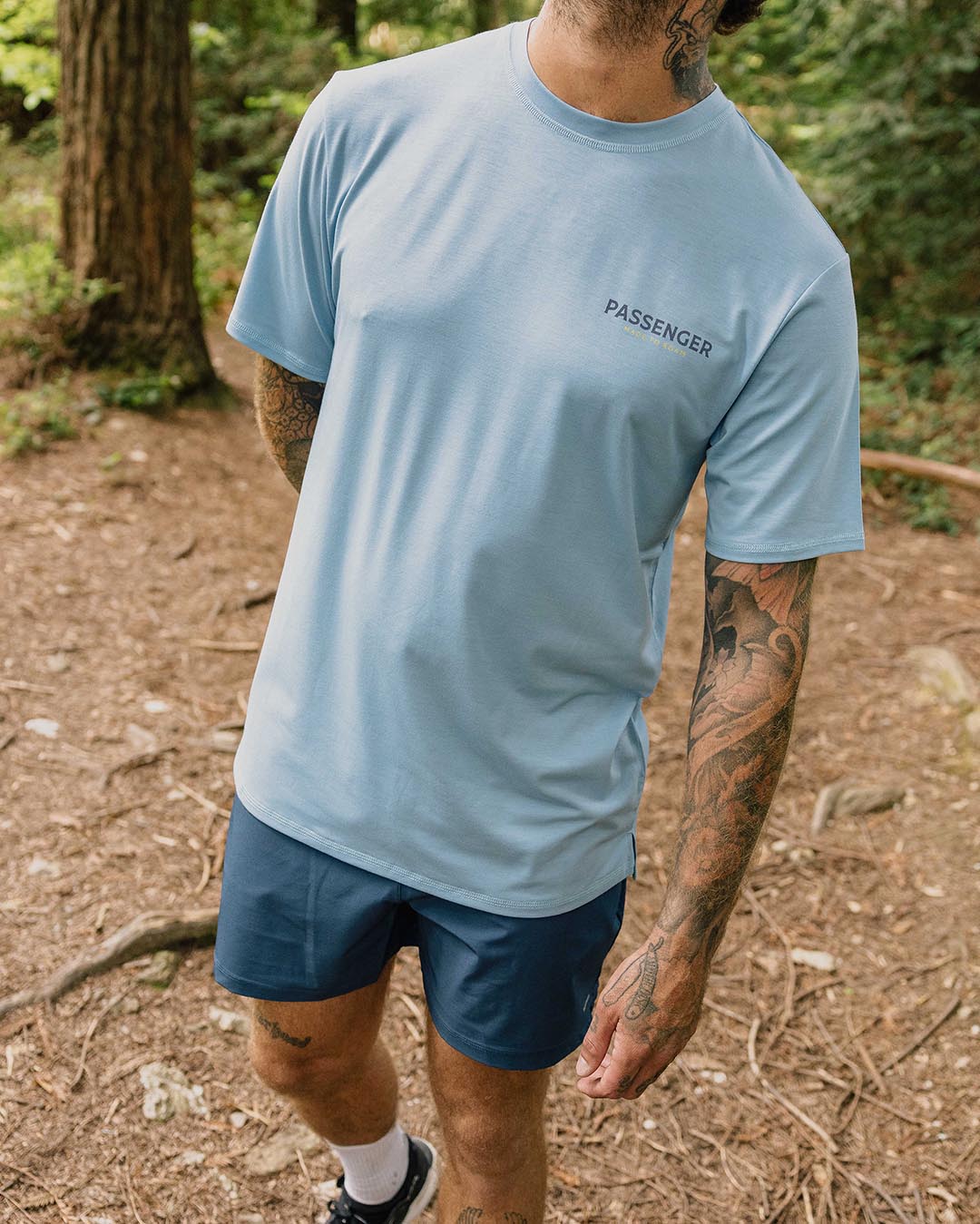 Descent Trail Shorts - Dark Denim - Lifestyle
