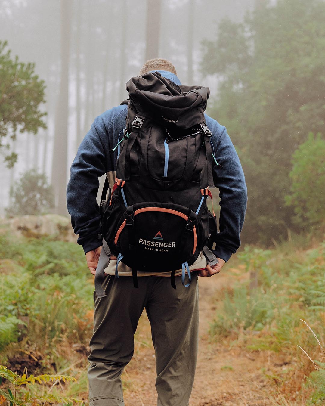 Wayfarer 65L Backpack - Black - Lifestyle