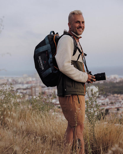 Road Trip 50L Duffel Backpack - Black - Lifestyle