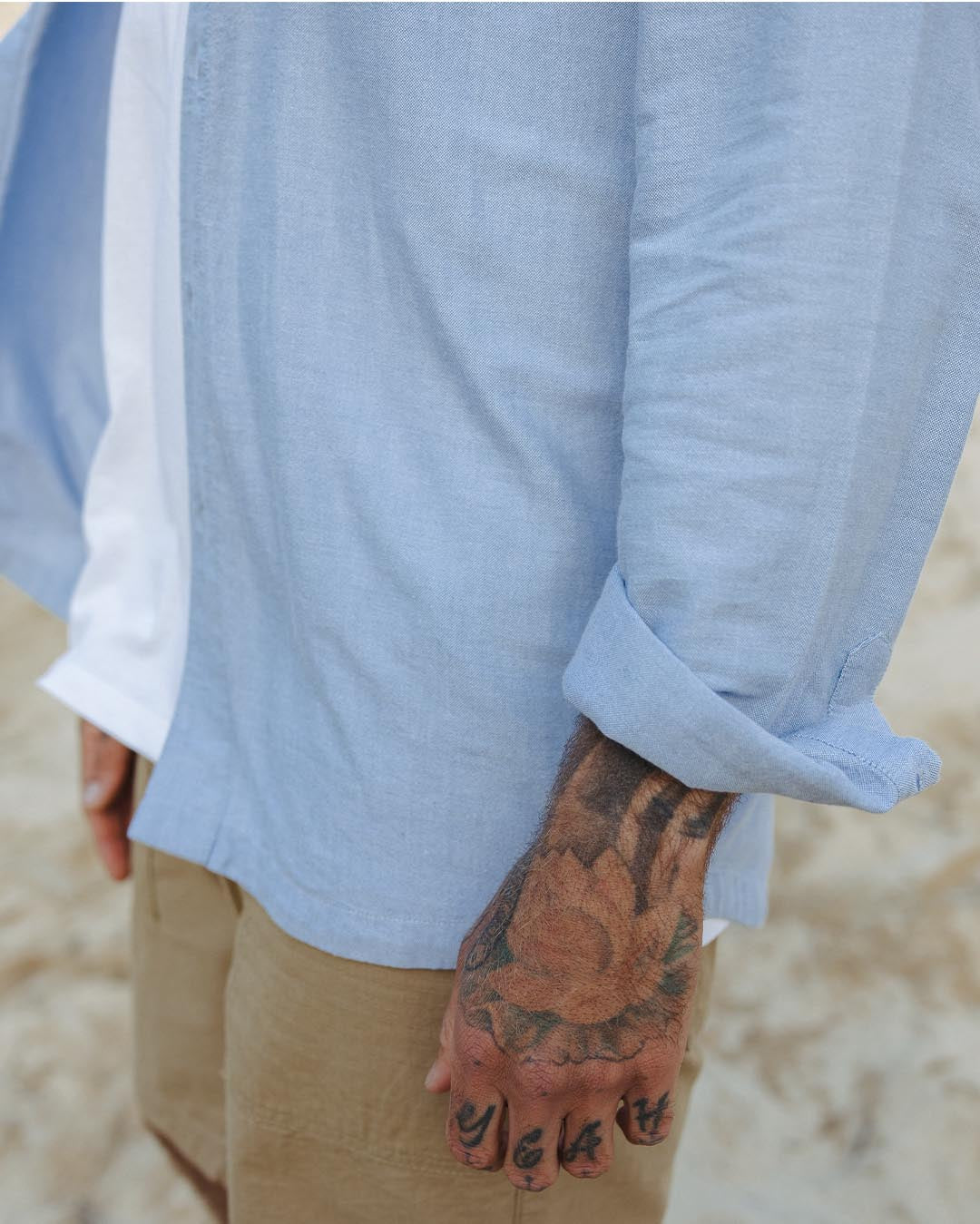 Arica Shirt - Chambray - Lifestyle