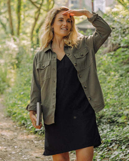 Ambrose Oversized Dress - Black - Lifestyle