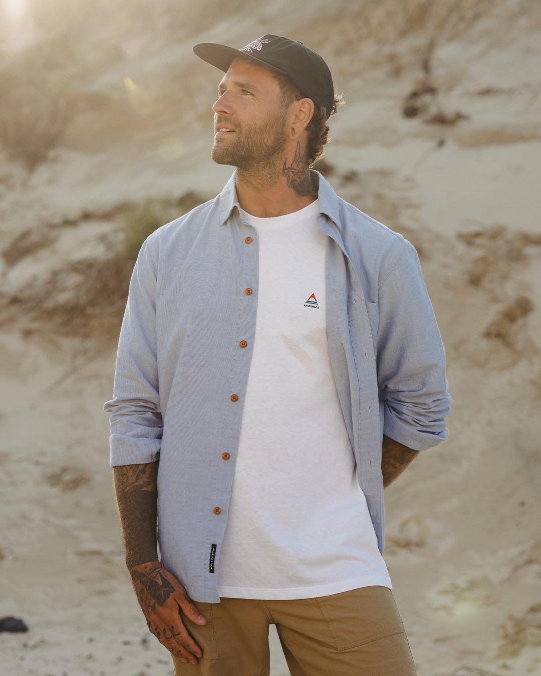 Arica Shirt - Chambray - Lifestyle