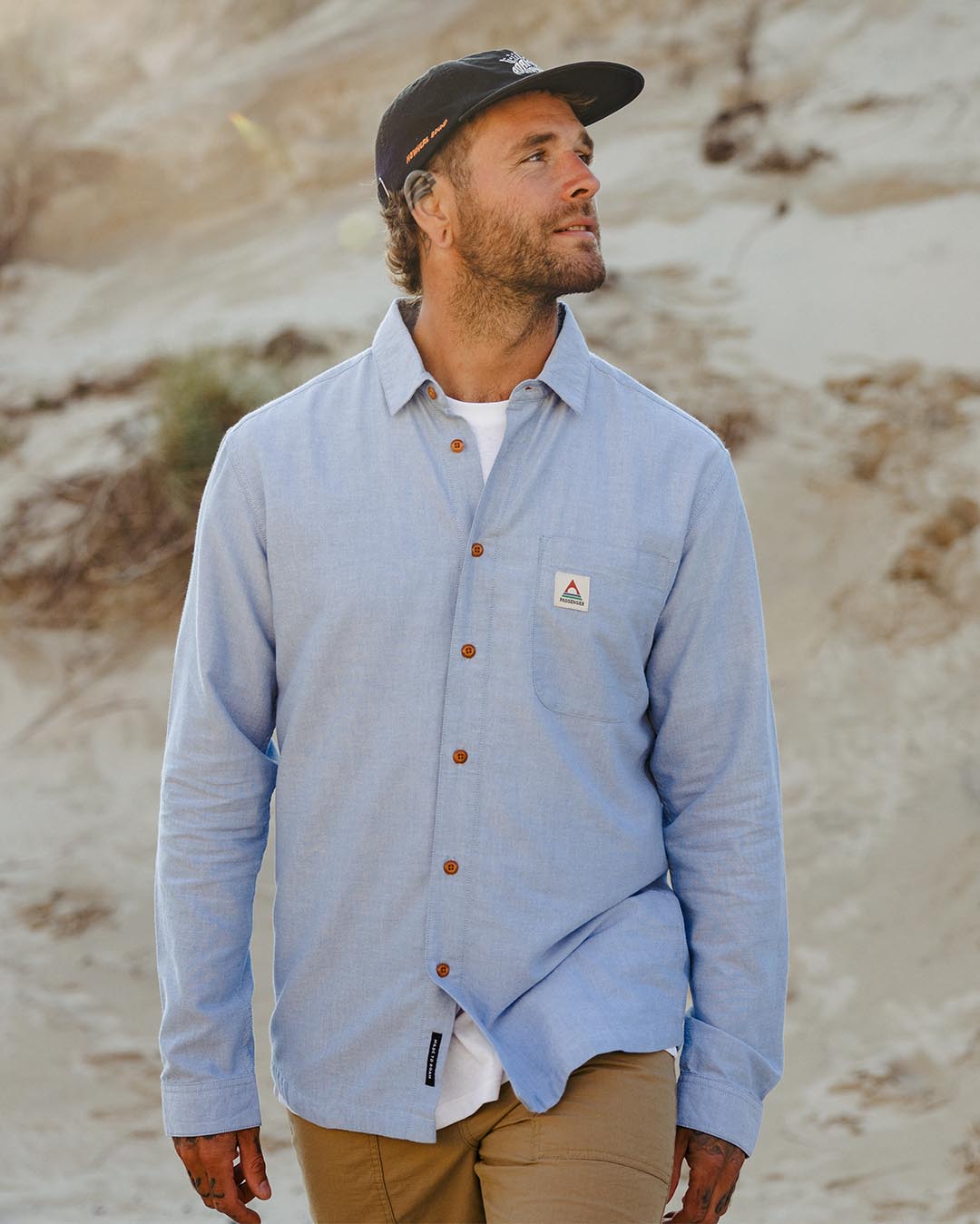 Arica Shirt - Chambray - Lifestyle