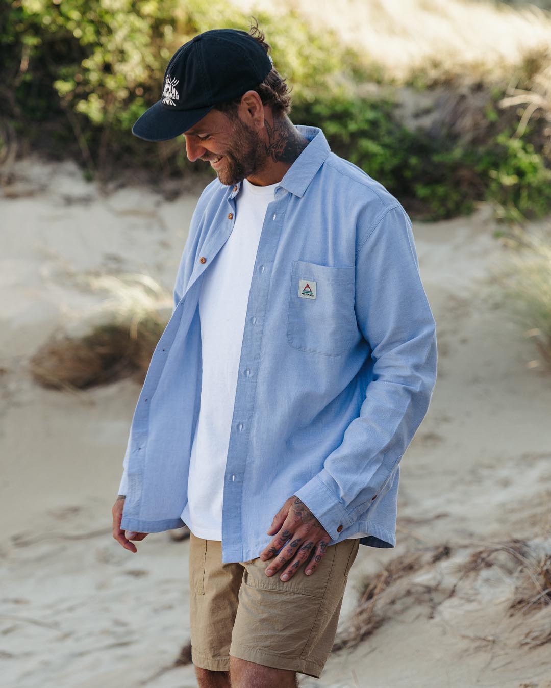 Arica Shirt - Chambray - Lifestyle
