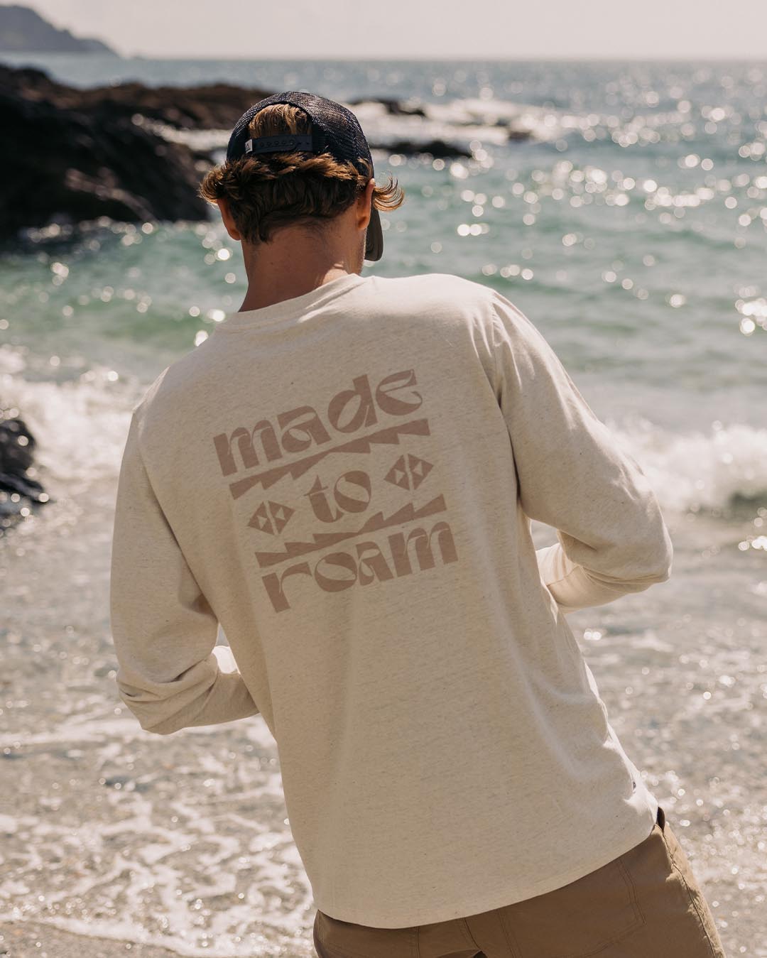 Sunrise LS T-Shirt - Milky Marl - Lifestyle