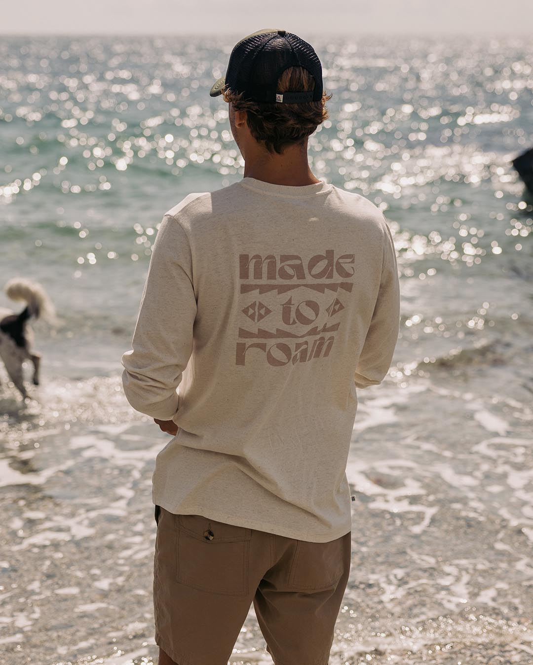 Sunrise LS T-Shirt - Milky Marl - Lifestyle