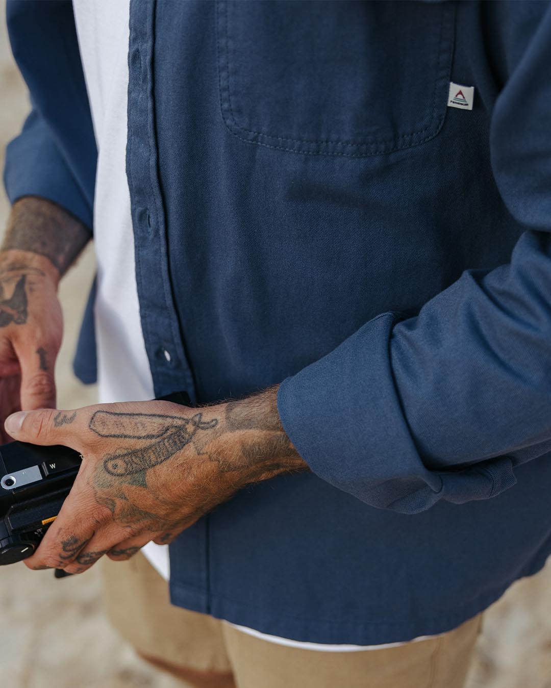 Vision Shirt - Dark Denim - Lifestyle