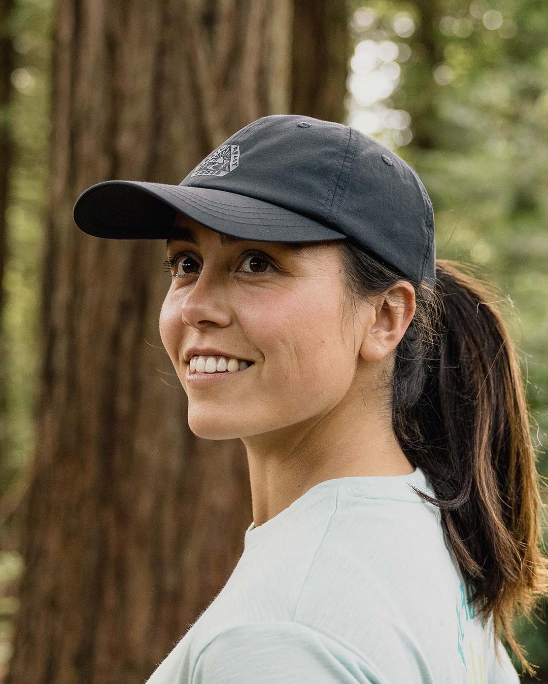 Active 6 Panel Cap - Black - Lifestyle