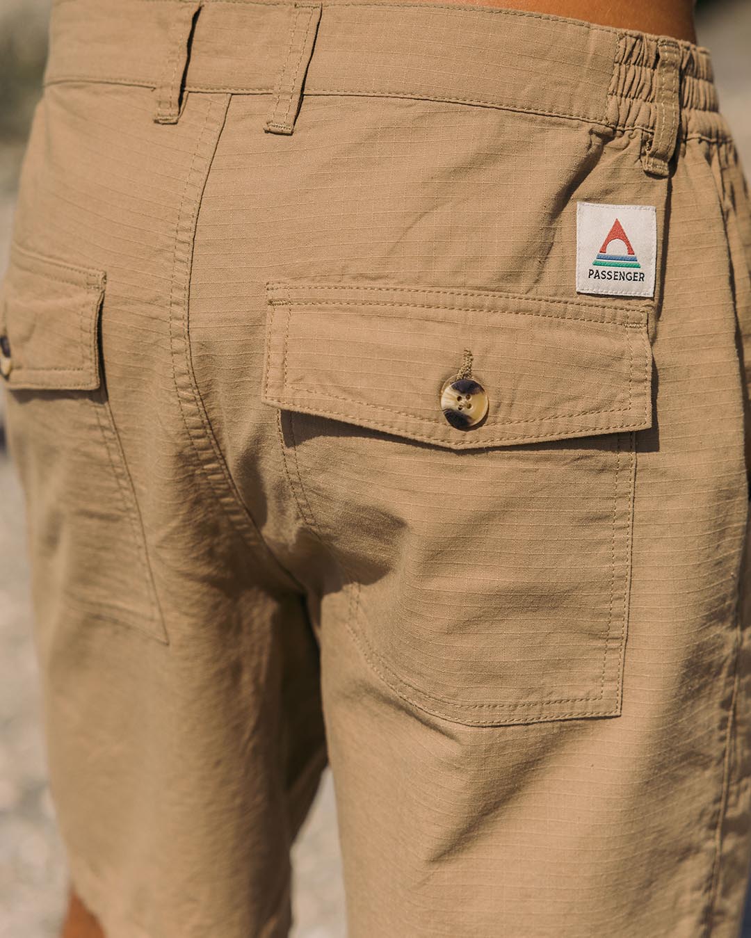 Timeless Cotton Short - Biscuit - Lifestyle