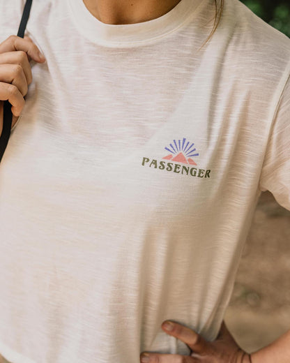 Exhale Active T-Shirt - Marshmallow - Lifestyle