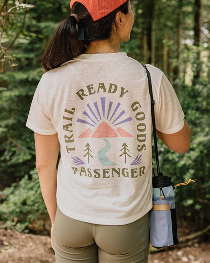 Exhale Active T-Shirt - Marshmallow - Lifestyle