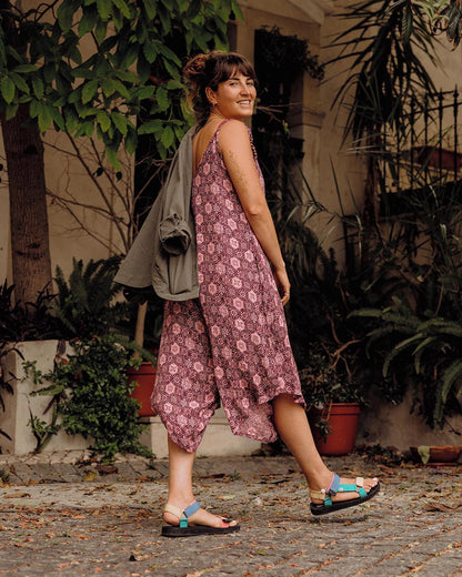 Copetín Jumpsuit - Tile Wine - Lifestyle