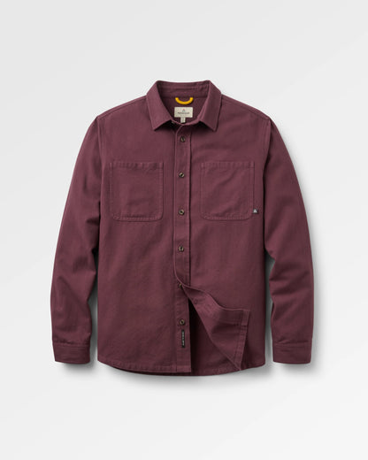 Backcountry Flannel Shirt - Brambleberry - Flatlay