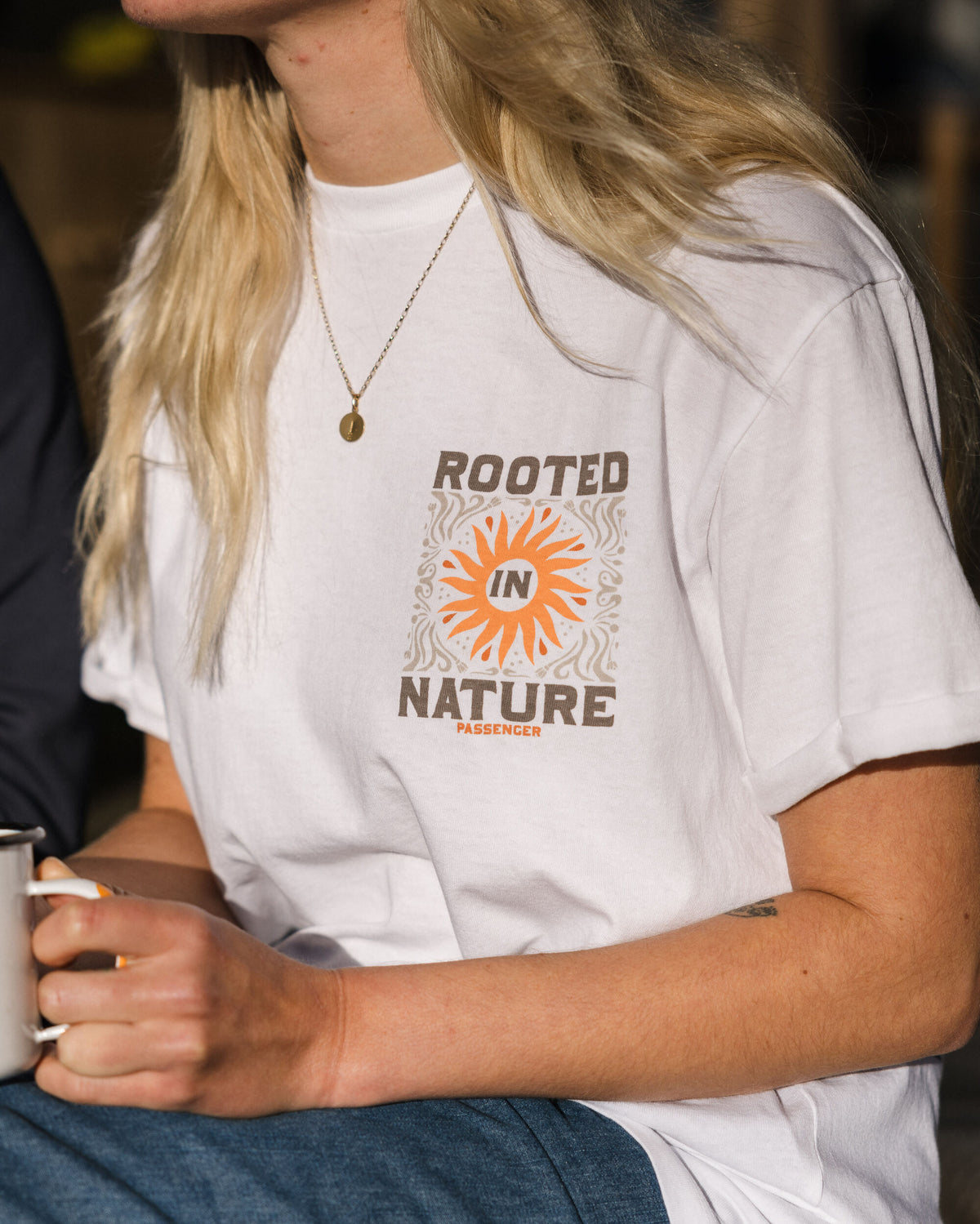 Rooted In Nature T-Shirt - White - Lifestyle - Female