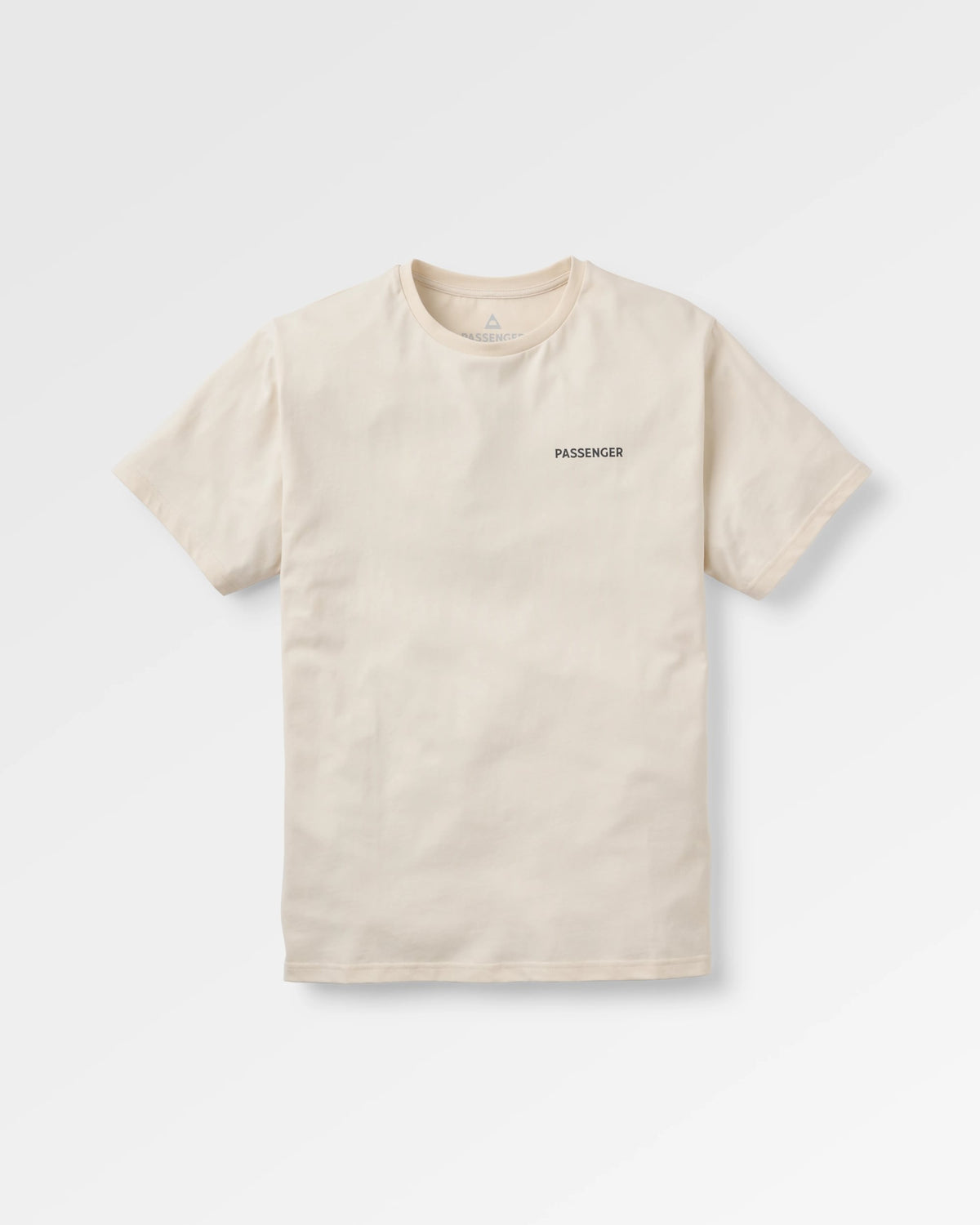Cutout Cotton T-Shirt - Birch - Flatlay