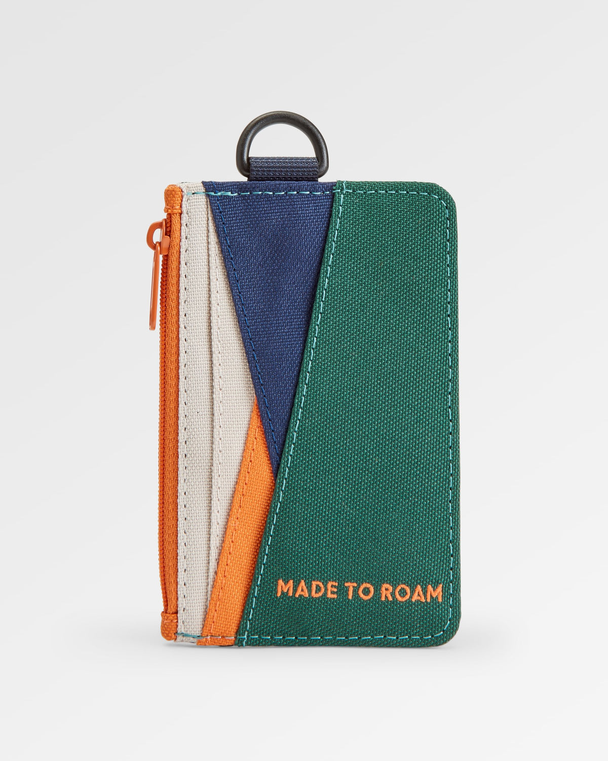 Mountain Card Holder - Rain Forest Orange Multi - Flatlay