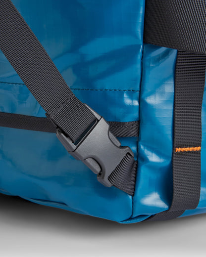 Roamer 60L Duffel Bag - Tidal Blue - Flatlay
