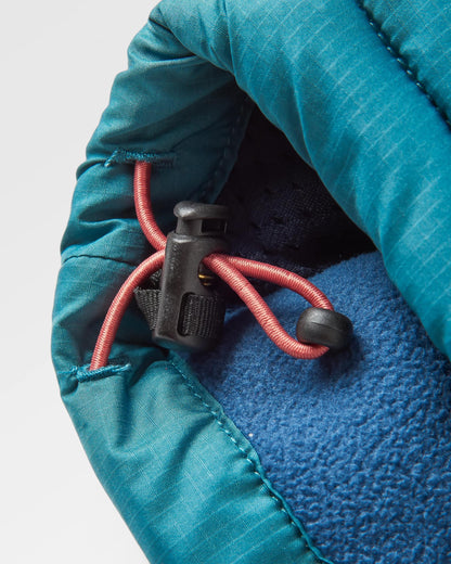 Born Explorer Polar-Lined Sherpa Fleece - Dark Denim - Flatlay